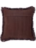 Bloomingville Kissen "Delva" in Lila - (L)45 x (B)45 cm