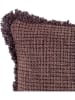 Bloomingville Kissen "Delva" in Lila - (L)45 x (B)45 cm