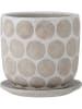 Bloomingville Bloempot "Felan" beige - (H)18 x Ø 19 cm