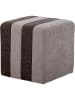 Bloomingville Poef "Flint" bruin - (B)45 x (H)45 cm