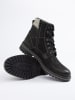 PAUL VESTERBRO Leder-Boots in Schwarz