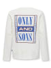 Only&Sons Longsleeve "Isaac" in Weiß