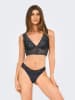 ONLY Bustier in Anthrazit