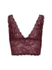 ONLY Top w kolorze bordowym