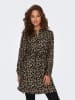 ONLY Kleid in Hellbraun/ Schwarz