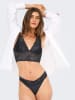 ONLY 3-delige set: strings zwart