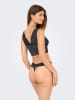 ONLY 3-delige set: strings zwart