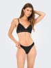 ONLY 3-delige set: slips zwart