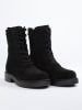 JOLANA & FENENA Leren boots zwart