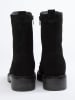 JOLANA & FENENA Leren boots zwart