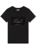 Karl Lagerfeld Kids Shirt zwart