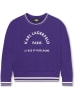 Karl Lagerfeld Kids Sweatshirt paars