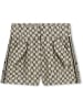 Karl Lagerfeld Kids Shorts in Creme/ Schwarz