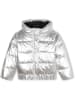 Karl Lagerfeld Kids Kurtka zimowa w kolorze srebrnym