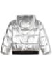 Karl Lagerfeld Kids Kurtka zimowa w kolorze srebrnym