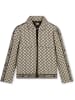 Karl Lagerfeld Kids Hemdjacke in Creme/ Dunkelbraun