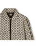 Karl Lagerfeld Kids Hemdjacke in Creme/ Dunkelbraun