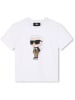Karl Lagerfeld Kids Shirt in Weiß