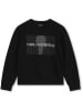 Karl Lagerfeld Kids Sweatshirt zwart