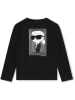 Karl Lagerfeld Kids Longsleeve in Schwarz
