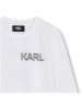 Karl Lagerfeld Kids Longsleeve wit