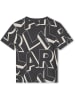 Karl Lagerfeld Kids Shirt in Anthrazit/ Creme