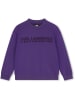 Karl Lagerfeld Kids Sweatshirt in Lila