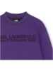 Karl Lagerfeld Kids Sweatshirt in Lila