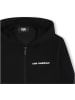 Karl Lagerfeld Kids Sweatjacke in Schwarz