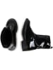 Karl Lagerfeld Kids Leder-Boots in Schwarz