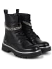 Karl Lagerfeld Kids Leren boots zwart