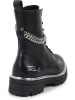Karl Lagerfeld Kids Leren boots zwart