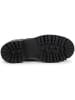 Karl Lagerfeld Kids Leren boots zwart
