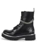 Karl Lagerfeld Kids Leren boots zwart