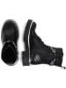 Karl Lagerfeld Kids Leren boots zwart