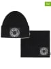 Karl Lagerfeld Kids 2tlg. Winteraccessoire-Set in Schwarz