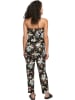 Urban Classics Jumpsuit in Schwarz/ Bunt
