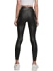 Urban Classics Legginsy w kolorze czarnym ze skóry syntetycznej