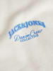 JACK & JONES Junior Hoodie "Brandes" in Creme