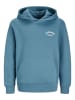 JACK & JONES Junior Hoodie "Brandes" in Blau