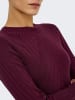 JDY Sweter w kolorze bordowym