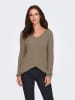 JDY Pullover in Hellbraun