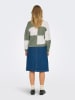 JDY Pullover in Salbei/ Weiß