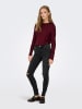 JDY Sweter w kolorze bordowym