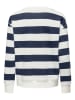 JDY Sweatshirt in Dunkelblau/ Weiß