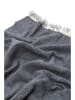 Lanerossi Wohndecke in Grau/ Anthrazit - (L)180 x (B)130 cm