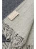 Lanerossi Wohndecke in Grau/ Anthrazit - (L)180 x (B)130 cm