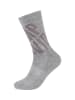 CAMP DAVID  4er-Set: Socken in Weiß/Grau