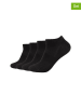 s.Oliver Skarpety (4 pary) w kolorze czarnym do sneakersów