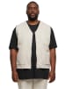 Urban Classics Weste in Creme